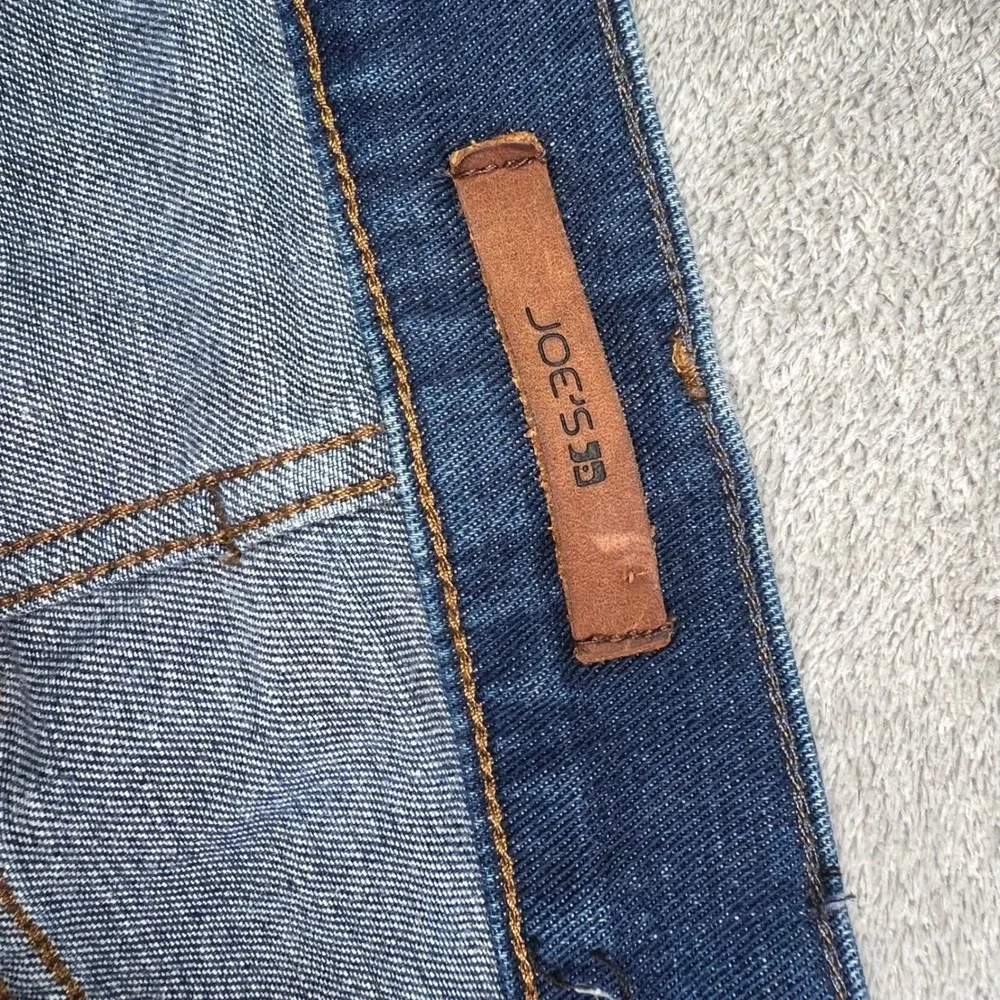 Joe's The Brixton Jeans Mens 32 Blue Solid Straight Narrow Fit Whiskered Denim